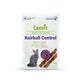 CANVIT Snack Haarbal Snack, S-XL, Eend, functioneel beloningszakje voor katten, haarbal beperking, 100g