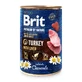 BRIT Premium By Nature Junior, kalkoen en lever, graanvrij hondenvoer in blik, (pate), 800g