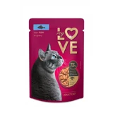 MY LOVE, Fisch, Beutel Katzennassfutter, (in Sauce), 85g