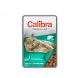 CALIBRA Premium Line Sterilized, Leber, Beutel mit Nassfutter für sterilisierte Katzen, (im eigenen Saft), 100g