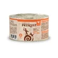 PETKULT Grain Free Mini Adult, Truthahn, getreidefreies Nassfutter in Dosen für Hunde, 185g