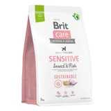BRIT Care Sustainable Sensitive, XS-XL, Insecten & Vis, droog hondenvoer, huid & vacht, spijsvertering, 3kg
