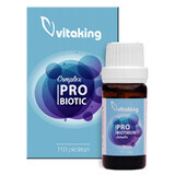 Complex Probiotic (10 tipuri de bacterii), 6 ml, Vitaking