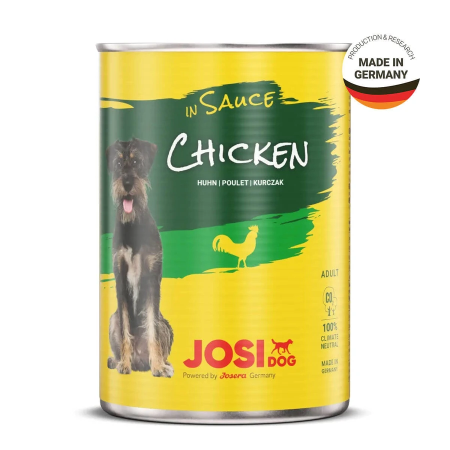 JOSIDOG, Chicken, canned wet dog food, (in sauce), 415g x 12