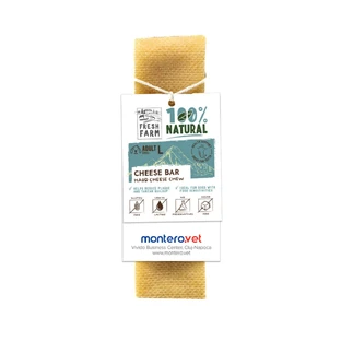 FRESH FARM Cheese Bar Treats Large Dogs, L, Cheese, grain-free dog treats, 100g