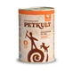 PETKULT Grain Free Adult, kalkoen, blikvoer graanvrij natvoer voor honden, 800g