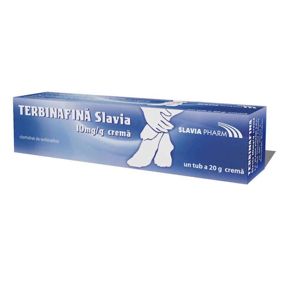 Terbinafin-Creme 10 mg/g, 20 g, Slavia