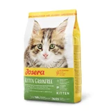 JOSERA Kitten Grainfree, Lachs, getreidefreies Trockenfutter für junge Katzen, 2kg