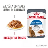 ROYAL CANIN Light Weight Care Adult, nat kattenvoer, gewichtsverlies, (in saus), 85g