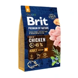 BRIT Premium By Nature Adult Medium Breed, M, Chicken, dry dog food, 3kg