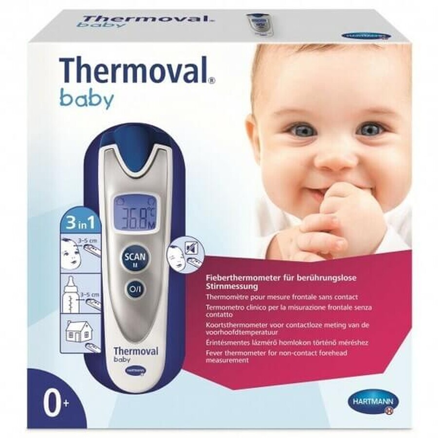 Berührungsloses Thermometer baby sense Thermoval (925094), Hartmann