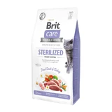 BRIT Care Sterilized Weight Control, Eend en Kalkoen, droogvoer zonder granen voor gesteriliseerde katten, gewichtsbeheersing, 400g