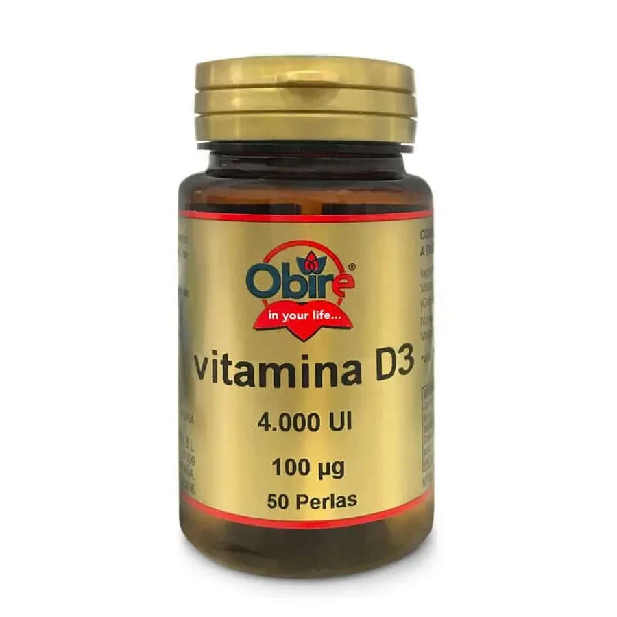 Obire Vitamin D3 , 50 pearls