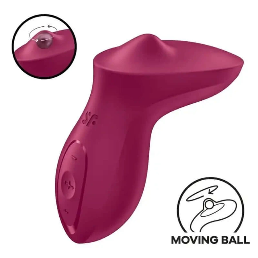Satisfyer Exciterrr Fuchsia vibratore clitorideo Lay-On
