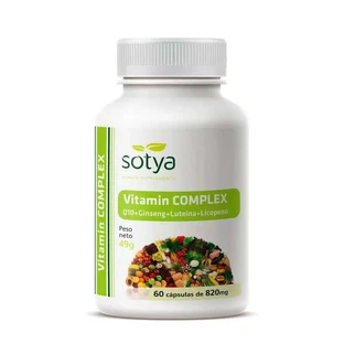 Sotya Vitaminecomplex 820 Mg., 60 Capsules