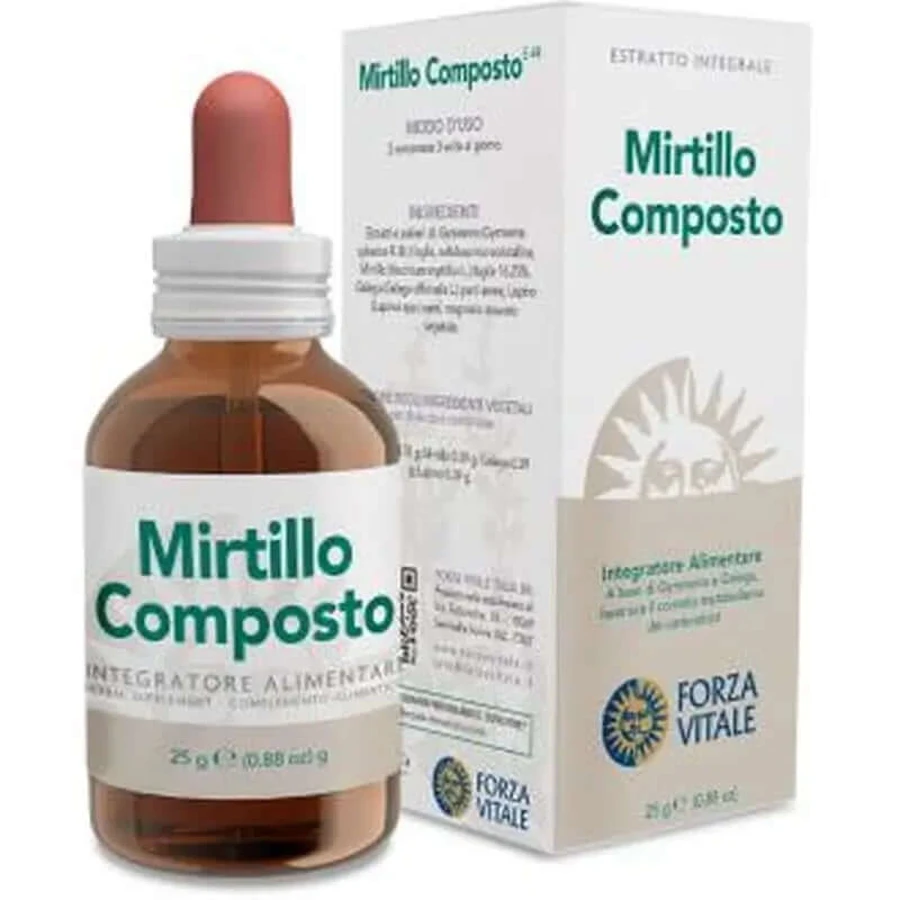 Forza Vitale Myrtilus Composto 25Gr.Tabletten
