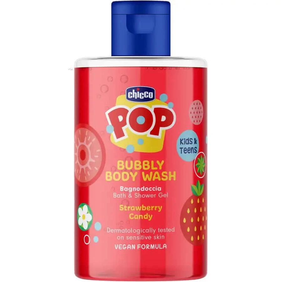 Chicco Pop Aardbei Badgel 300 ml