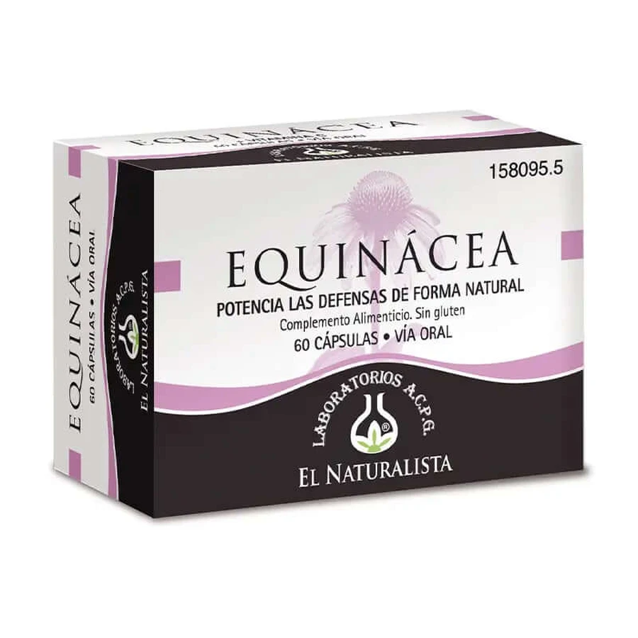 El Naturalista Equinacea con Vitamina C 60 cápsulas