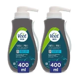 Veet Men Ontharingscrème Gevoelige Huid, 2x400ml