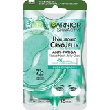 Garnier Tissue Mask Hyaluronic Cryo Jelly Antifatiga Para Contorno De Ojos. 4% De Glicerina + Mentol + Ácido Hialurónico