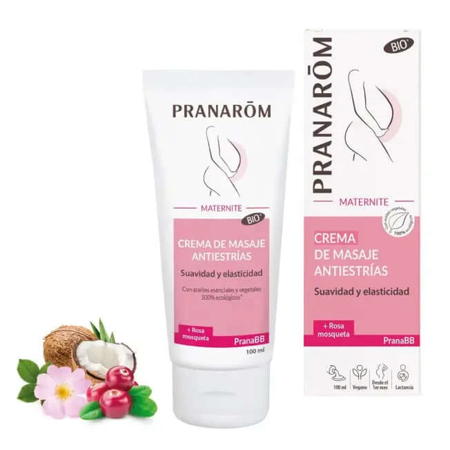 Pranarom PranaBB Anti-Dehnungsstreifen Massagecreme, 100ml