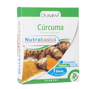 Drasanvi Curcuma Nutrabasicos, 24 capsule