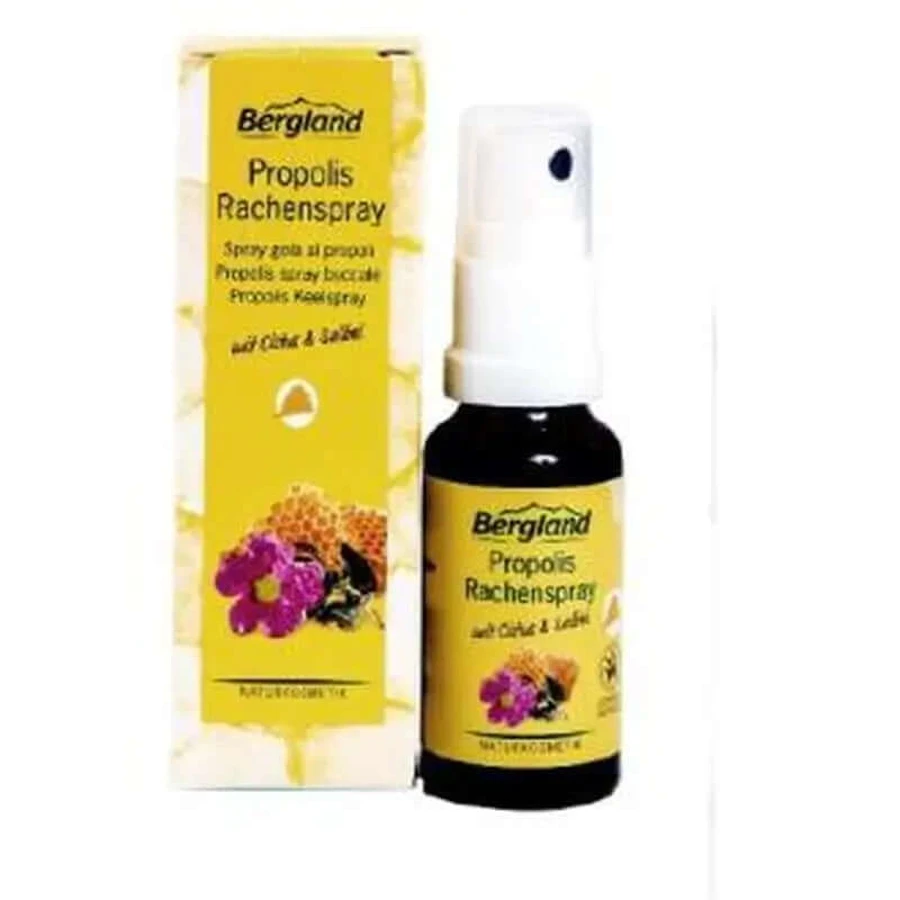 Bergland Propolis Spray 99 Natuurlijk 20Ml