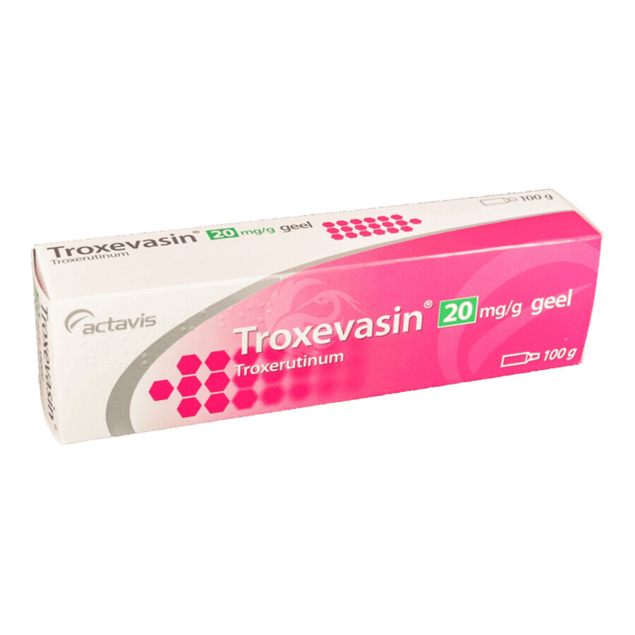 Troxevasin gel 20 mg, 100 g, Actavis