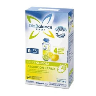 Diabalance Expert Gel di glucosio ad assorbimento rapido al gusto di limone 4 unità