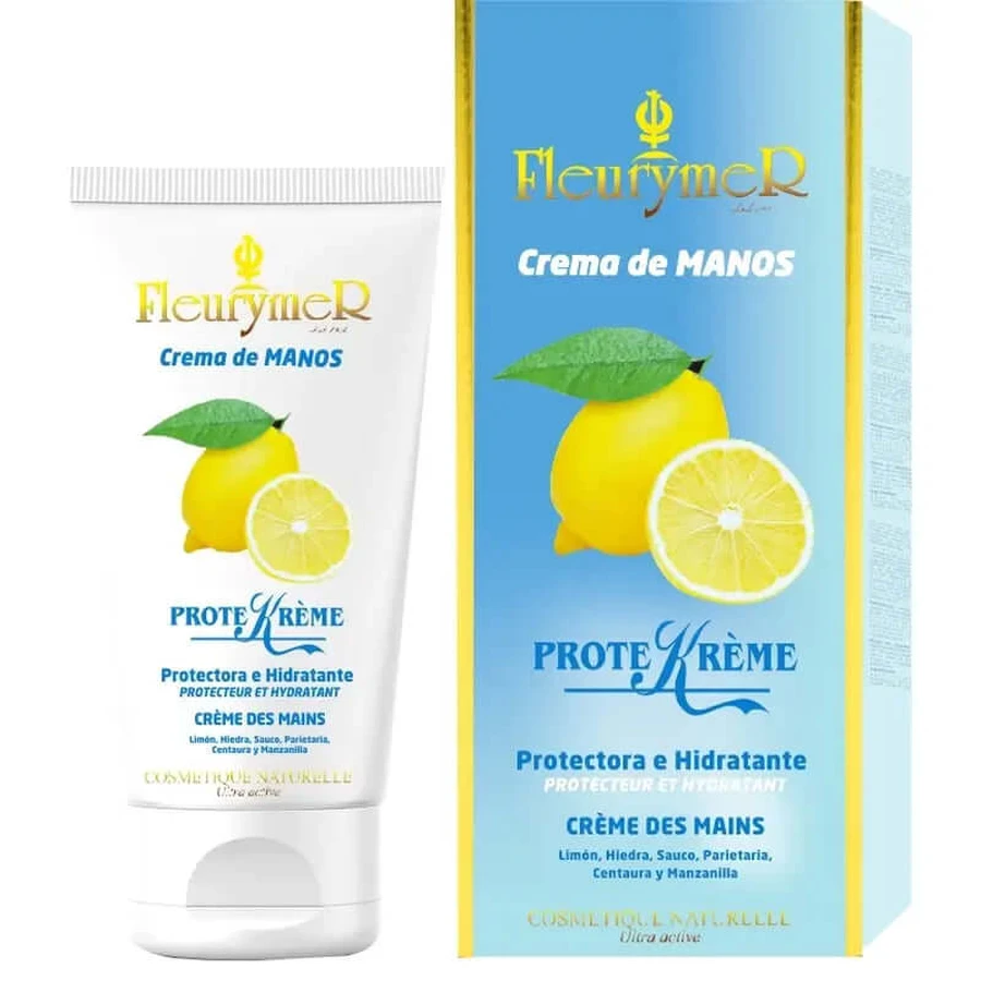 Crème pour les mains Fleurymer Citron & Plantes 80Ml