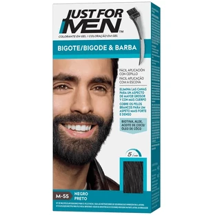 Just For Men Snor en Baard Zwart