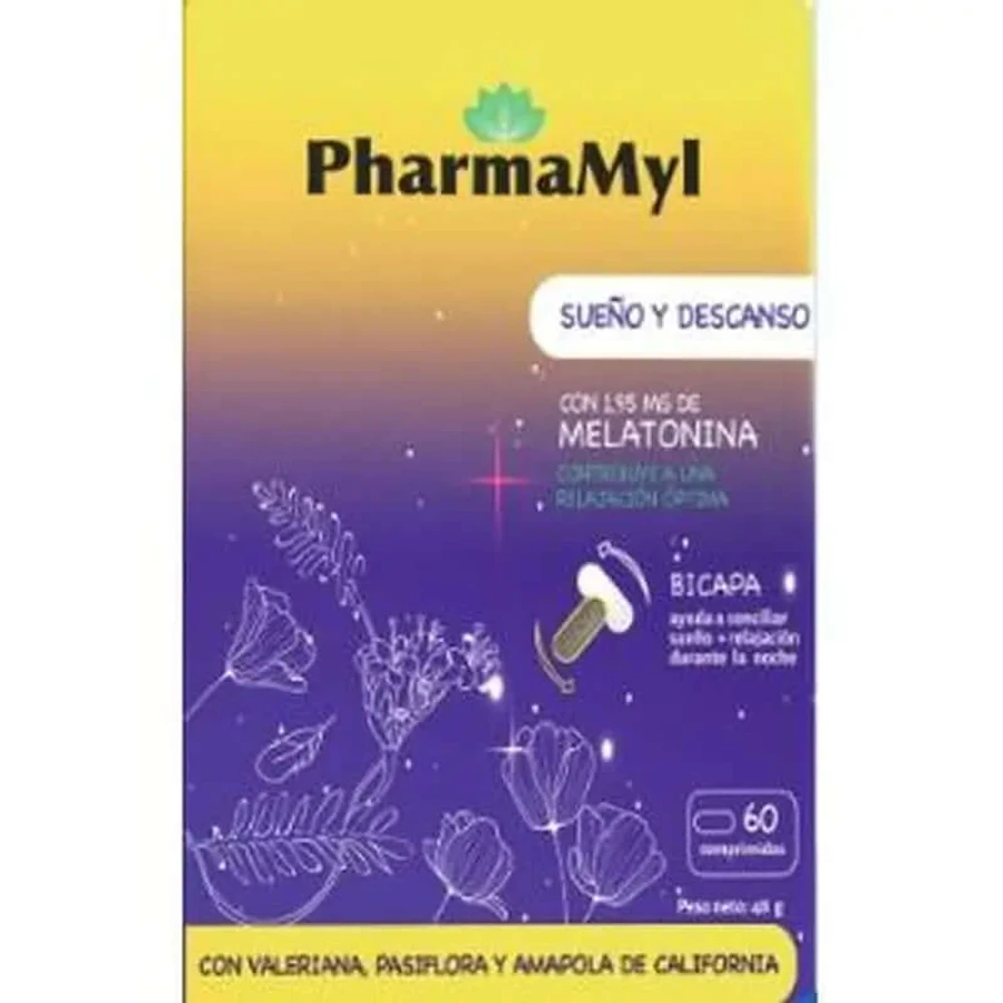 Viamoalta Pharmamyl Melatonine 60Comp