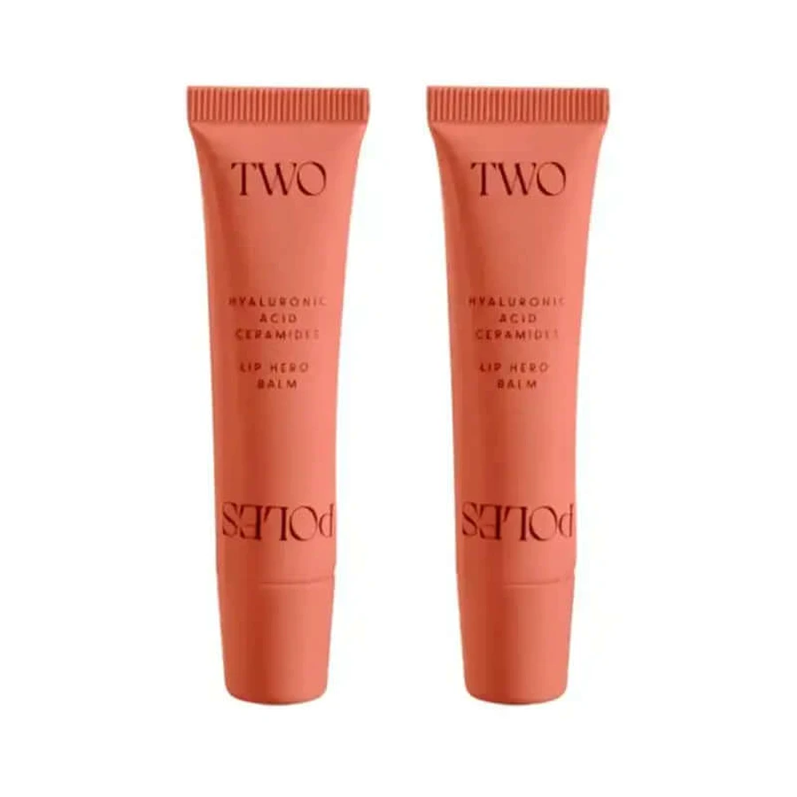 Two Poles Lip Hero Balsem Zelfverzekerd , Set 2 x 11 ml