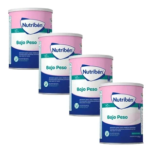 Nutribén Low Weight Milch, 4 X 400 gr.
