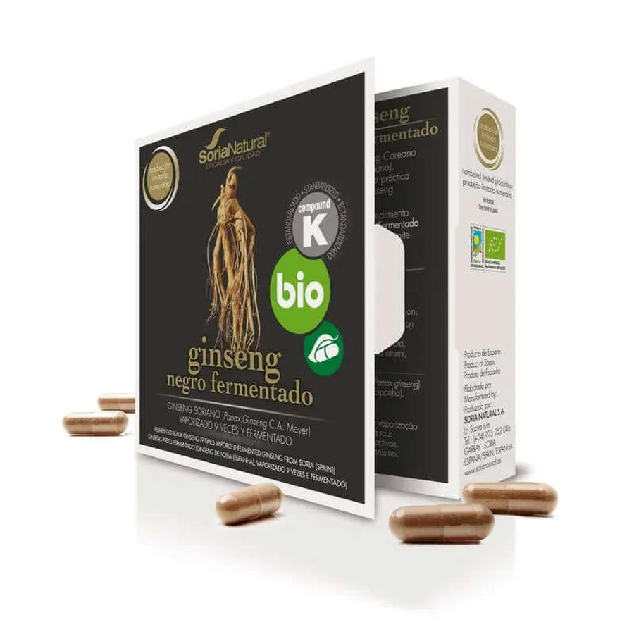Soria Natural Black Ginseng Bio , 24 capsules