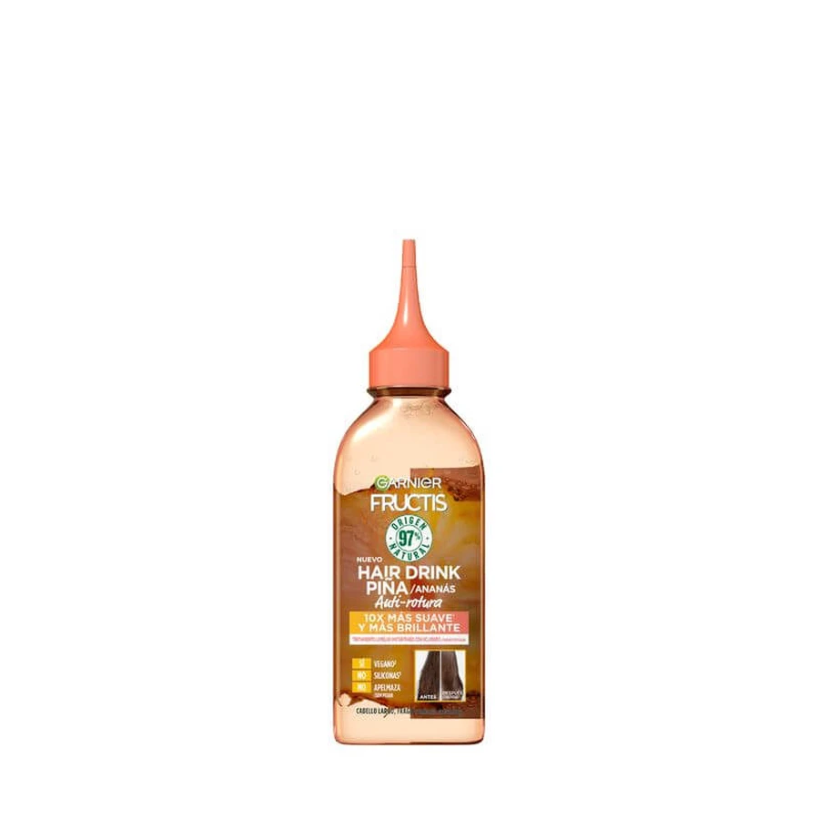 Garnier Fructis Haardrank Ananas Anti-Breukage. Haar 10X zachter, glanzender en pluisvrij, 200 ml