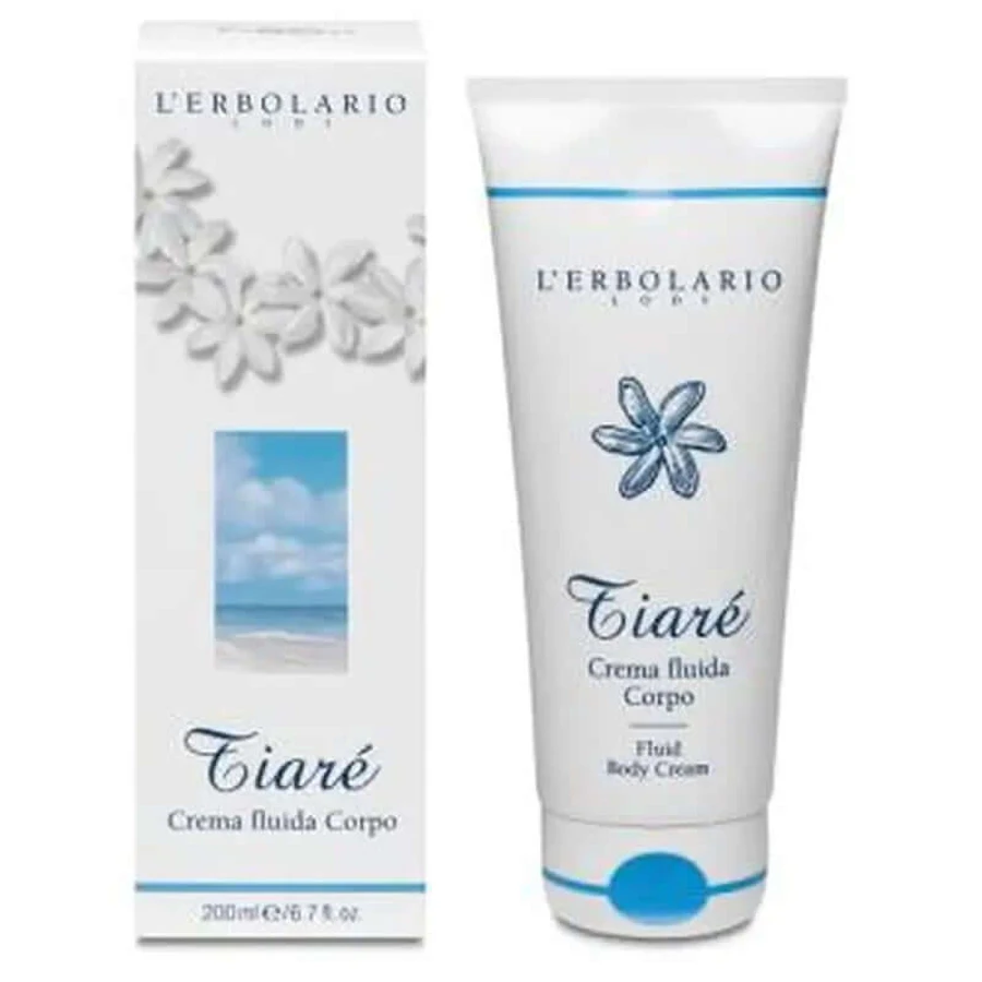 L'Erbolario Tiare Crème fluide pour le corps 200Ml