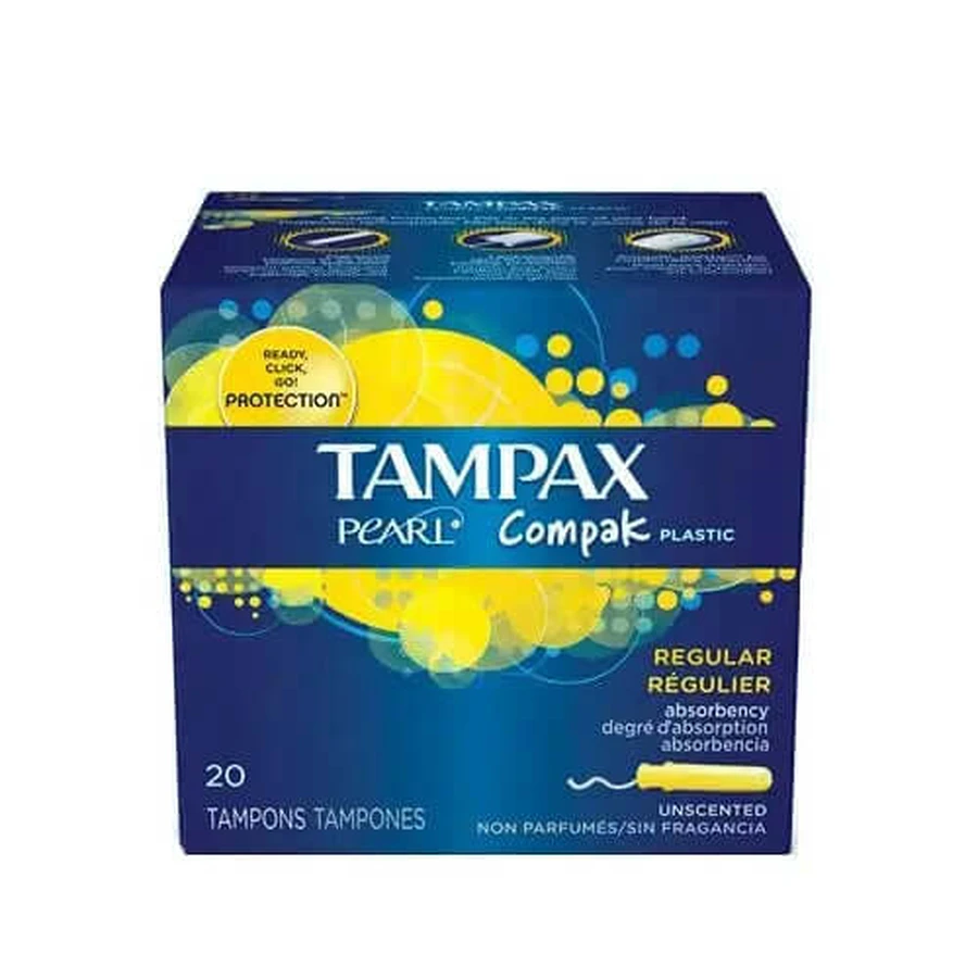 TAMPAX Compak Pearl Tampons Regular 16 Stück