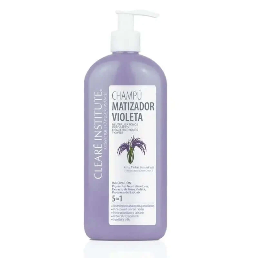 Clearé Institute Violet Brightening Shampoo 400 Ml