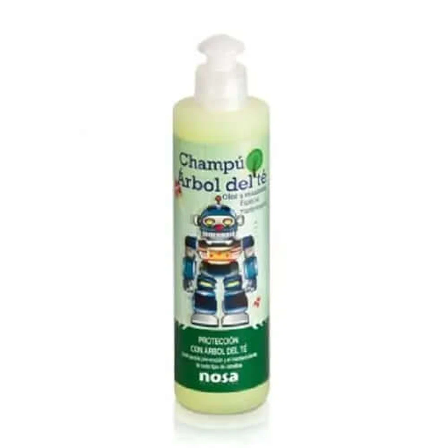 Nosa Shampoo naturale all'olio di Tea Tree (verde)