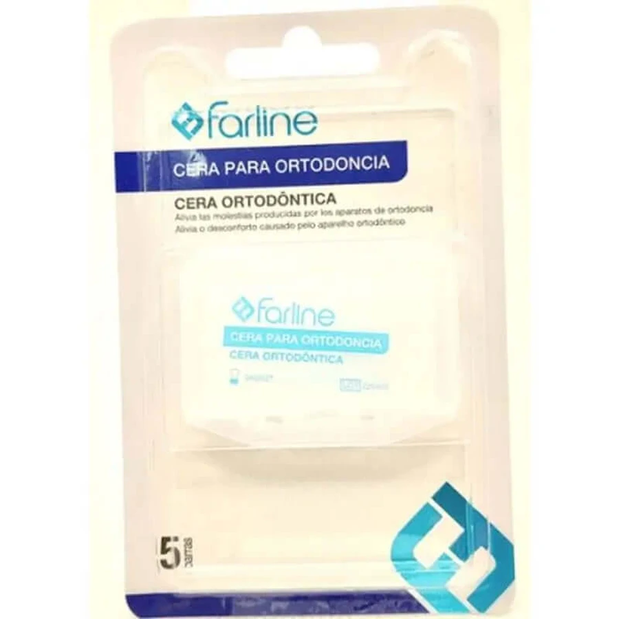 Cire orthodontique Farline, 5 bâtons