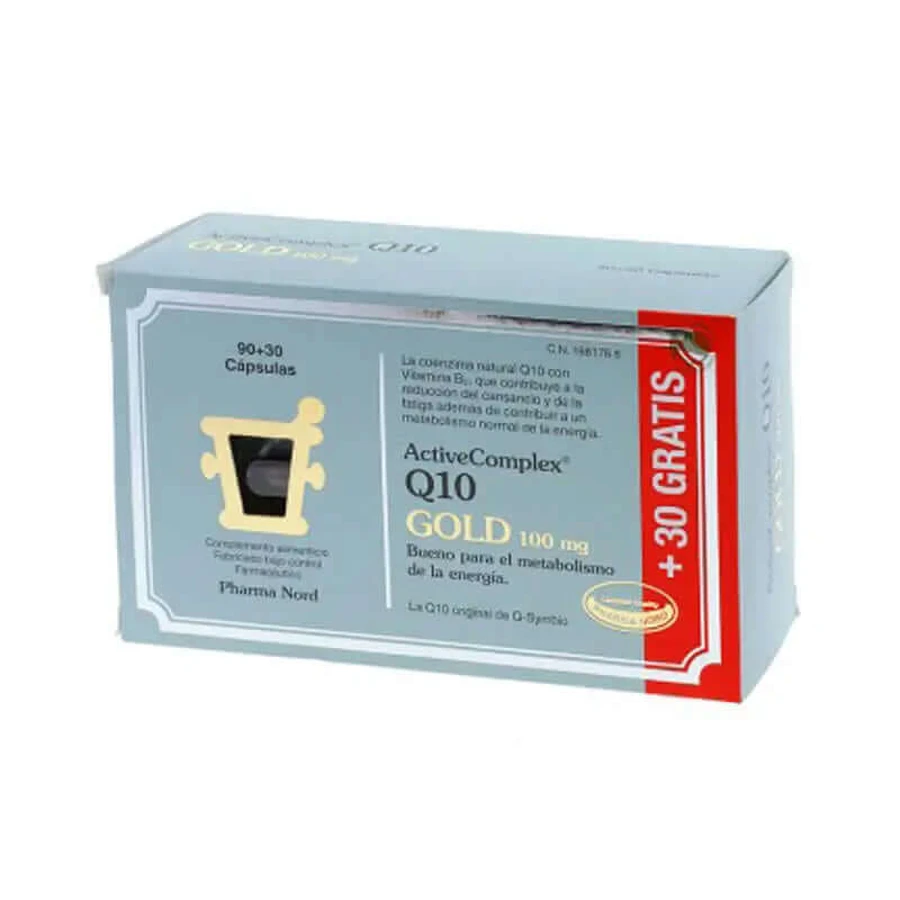 Activecomplex Q10 Gold 100 mg, 90 + 30 kapsułek gratis: ceny i cechy