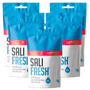 Salifresh aromă de cireșe - 20 bomboane x 6 pliculețe