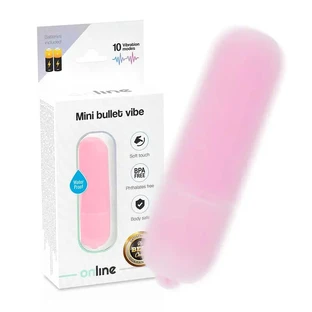 Mini kula wibracyjna online - różowa