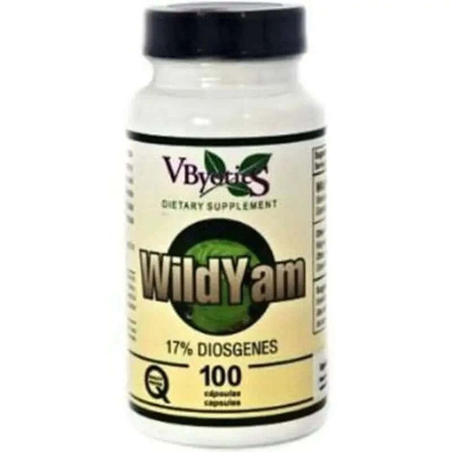 Vbyotics Wild Yam 100 Capsule