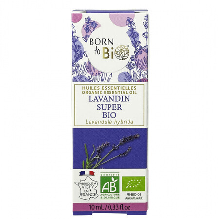 Ätherisches Lavendelöl Super Bio, 10 ml, Born to Bio