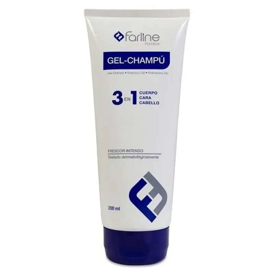 Farline Gel-Shampoo Uomo , 200 ml
