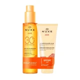 Nuxe Sun Aceite Bronceador Rostro Y Cuerpo Spf 30 150Ml + Leche After Sun 100Ml