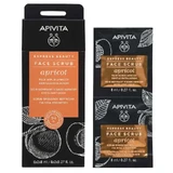 Apivita Express Beauty Aprikosen-Peeling, 2x8 ml