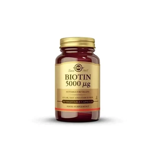 Solgar Biotin 5000mcg, 100 Kapseln